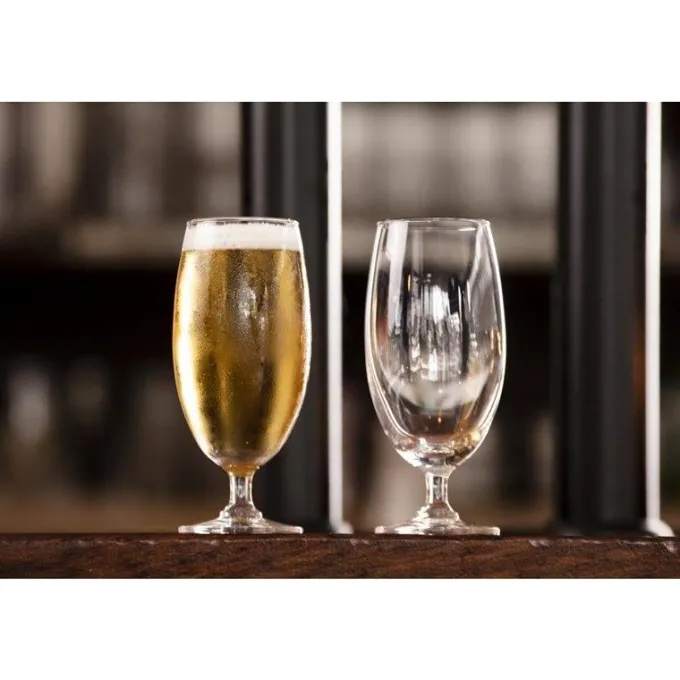 Verres à Bière à Pied 420mL - Lot de 6 - Olympia