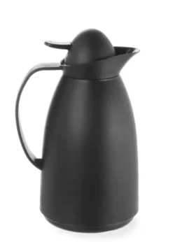 Verseuse isotherme avec bouteille intérieure en verre 1L Noir 140x(H)268 mm - Hendi