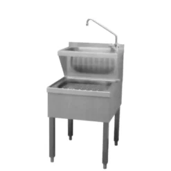 Évier combiné avec batterie à actionner avec jambe 60 cm VKN 60 B - Redfox