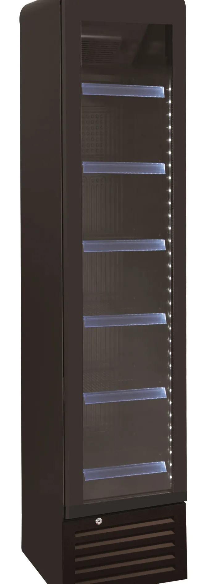 VITRINE A BOISSONS ETROITE R600A, +2°C/+8°C - L2G