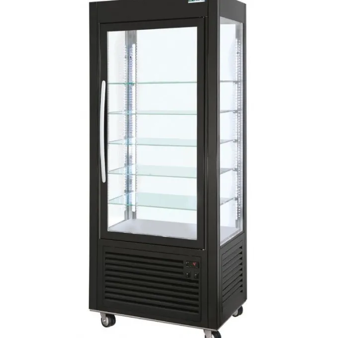 Vitrine Boulangerie Pâtisserie Positive 4 Faces Vitrées - 350 L - AFI Collin Lucy