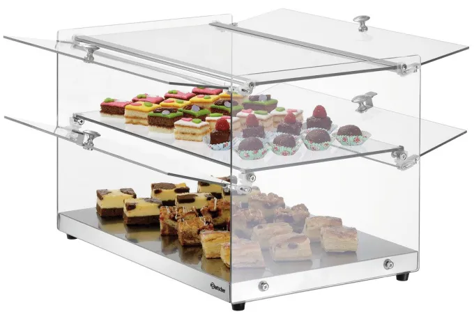 Vitrine Buffet Professionnelle 5400 2E-K - 2 Niveaux - Bartscher