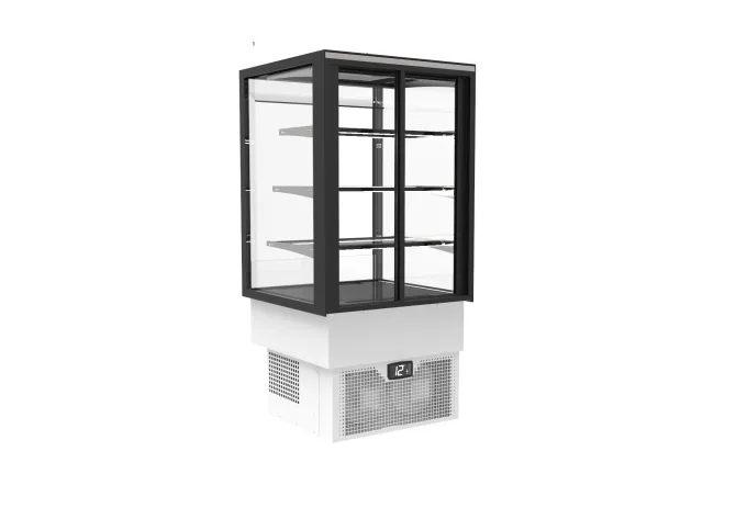 Vitrine Chaude avec Base 60 Integra drop-in Série Sahara - 2 Etagères - Sayl