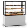 Vitrine Chaude avec Base 120 - 1200 x 600 x 1400 mm et avec Accès Frontal - 3 étagères Réglables - Sayl
