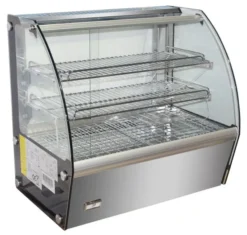 Vitrine Chaude avec 2 Etagères - 120 L - Combisteel