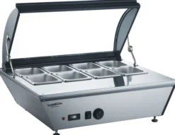 Vitrine chaude - 8 bacs GN 1/6 - Combisteel
