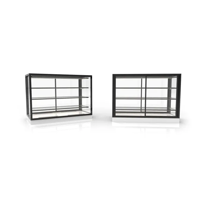 Vitrine Chaude Extra Large Série Integra 3 Niveaux et 2 Portes - 1200x900 mm - SAYL