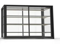 Vitrine Chaude Extra Large Série Integra 3 Niveaux et 2 Portes - 1200x900 mm - SAYL