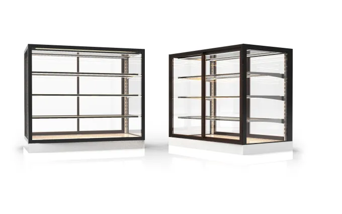 Vitrine Chaude Large Série Integra 3 Niveaux - 1000x900 mm - SAYL
