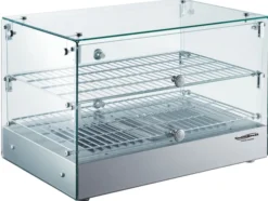 Vitrine chaude - 2 niveaux - 80 Litres - Combisteel