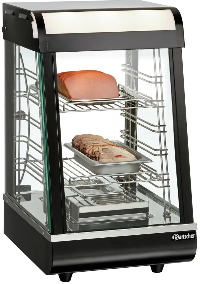 Vitrine Chaude à Poser - 2 Grilles - DeliCompact - Bartscher