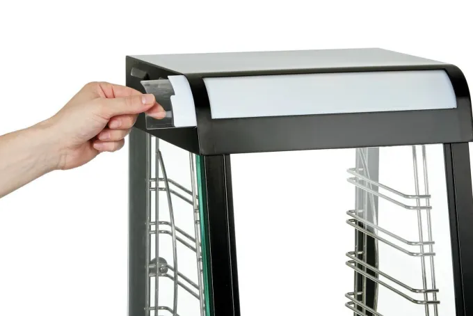 Vitrine Chaude à Poser - 2 Grilles - DeliCompact - Bartscher