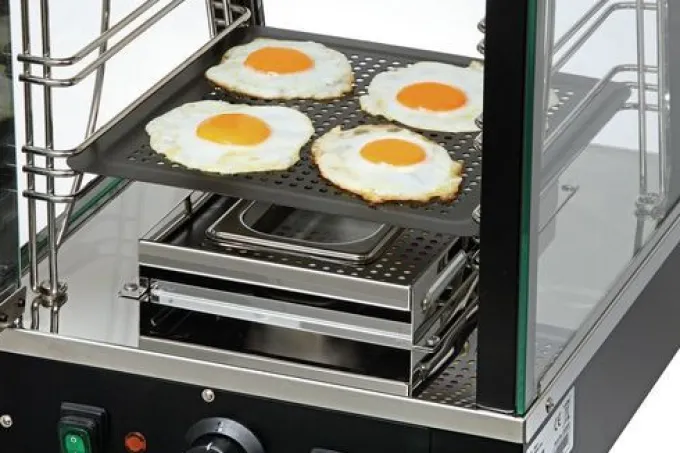 Vitrine Chaude à Poser - 2 Grilles - DeliCompact - Bartscher