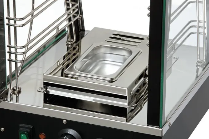 Vitrine Chaude à Poser - 2 Grilles - DeliCompact - Bartscher