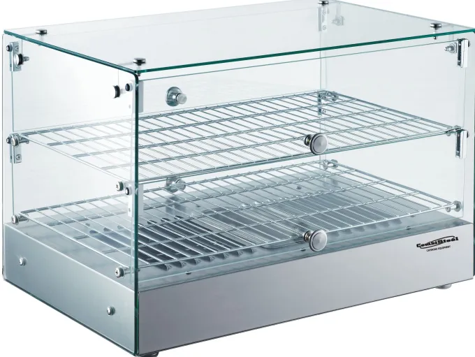 Vitrine chaude à poser - 2 étages 50 Litres - Combisteel