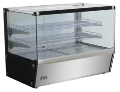 Vitrine Chaude Self-Service 4 Faces Vitrées - 174 L - Combisteel