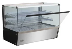 Vitrine Chaude Self-Service 4 Faces Vitrées - 174 L - Combisteel