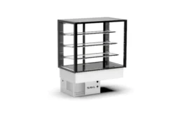 Vitrine Chaude Série Integra drop-in Sahara L 1000 mm - Accès Frontal et Arrière - 3 Etagères - Sayl