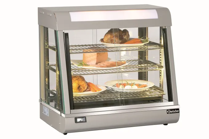 Vitrine chaude - 3 étages - 110 Litres - Bartscher