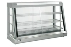 Vitrine chaude - 3 étages - L 1200 mm - Bartscher