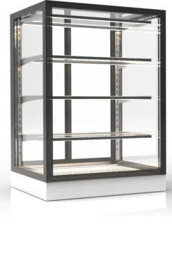 Vitrine Chaude Vitrée Série Integra 3 Niveaux - 600x900 mm - SAYL