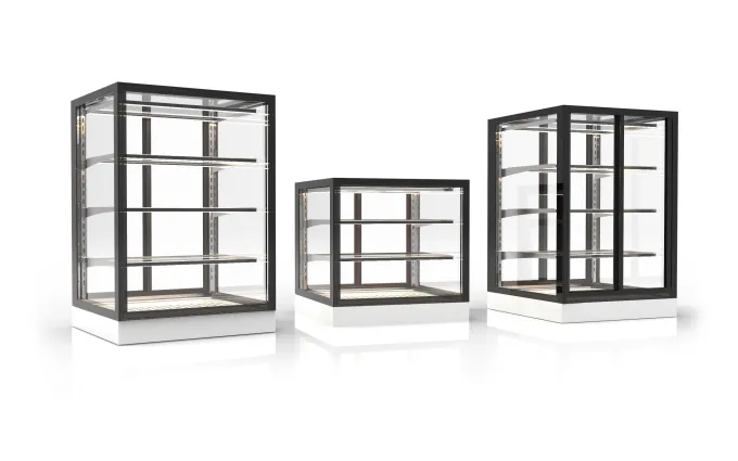 Vitrine Chaude Vitrée Série Integra 3 Niveaux - 600x900 mm - SAYL