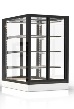Vitrine Chaude Vitrée Série Integra 3 Niveaux et 2 Portes - 600x900 mm - SAYL