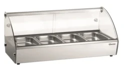 Vitrine chaude - 4 x GN 1/3 - Bartscher