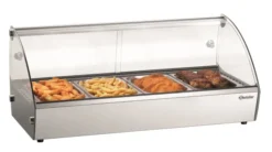 Vitrine chaude - 4 x GN 1/3 - Bartscher