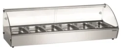 Vitrine chaude - 6 x GN 1/3 - Bartscher