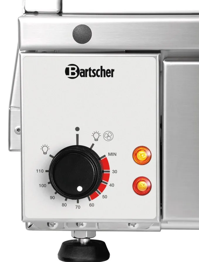 Vitrine chauffante GN1110-R - 1.65 kW - Bartscher