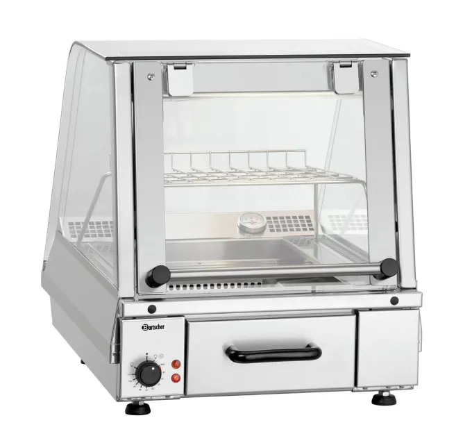 Vitrine chauffante GN1110-R - 1.65 kW - Bartscher