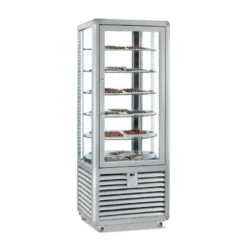 VITRINE CHOCOLAT - 2 PORTES - 10 ÉTAGÈRES VERRE - 742 L - ISOTECH