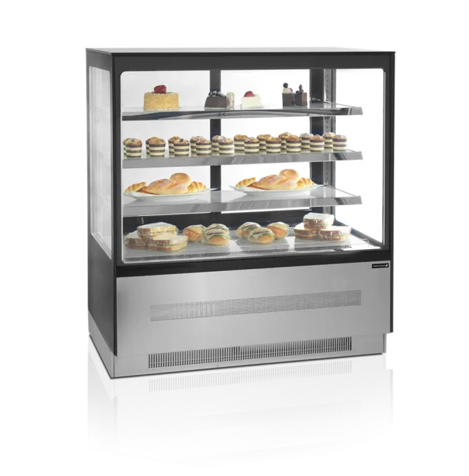 Vitrine Comptoir Réfrigéré Noir LPD903F - Tefcold