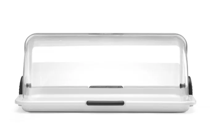 Vitrine à couvercle coulissant Roll top 465x310x(H)190 mm - Hendi