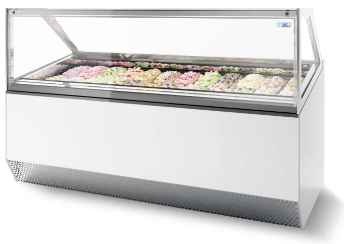 Vitrine à Crème Glacée - 870 Litres - Combisteel