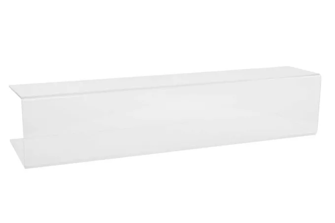 Vitrine de protection alimentaire Ouverte / Retour Plat 100x25x20cm - Matériel CHR Pro