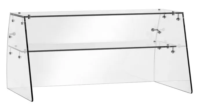 Vitrine de protection en verre 900T2 +GL - Bartscher
