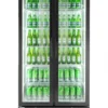Vitrine de présentation boissons double portes 448L Arktic 220-240V/300W - Hendi