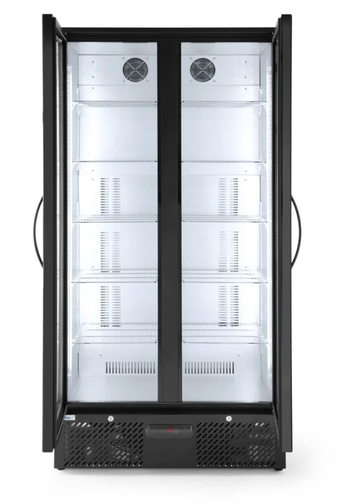 Vitrine de présentation boissons double portes 448L Arktic 220-240V/300W - Hendi