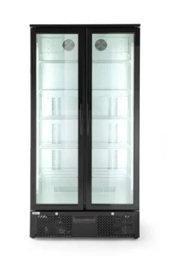 Vitrine de présentation boissons double portes 448L Arktic 220-240V/300W - Hendi