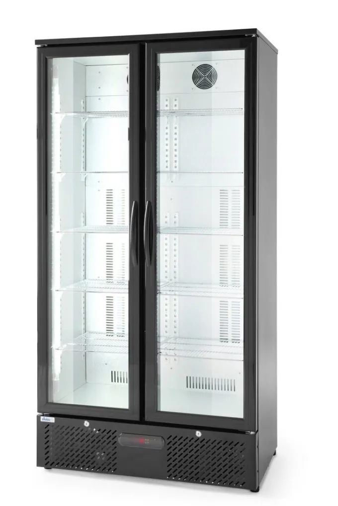 Vitrine de présentation boissons double portes 448L Arktic 220-240V/300W - Hendi