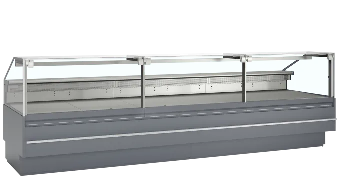 Vitrine de Service Premium avec Plan de Travail de 900 mm - Tefcold