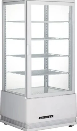 Vitrine de table grand modèle 98 litres Arktic blanc 230V/210W - Hendi