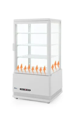 Vitrine de table 68 litres Arktic blanc 230V/170W - Hendi