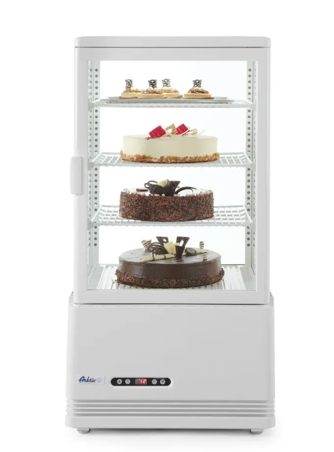 Vitrine de table 68 litres Arktic blanc 230V/170W - Hendi