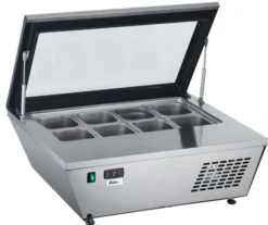 Vitrine de table réfrigérée négatif 77L Arktic 230V/220W - Hendi