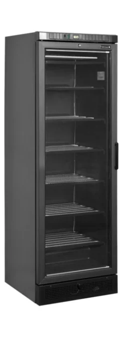 Vitrine à froid négatif, ouverture vers la gauche UFSC371G Black L/H - Tefcold