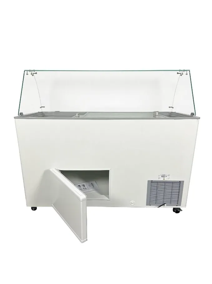 Vitrine à Glace Professionnelle Java 8 x 5 L - Combisteel