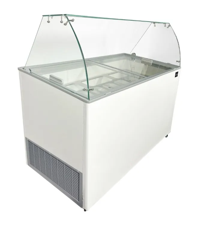Vitrine à Glace Professionnelle Java 8 x 5 L - Combisteel